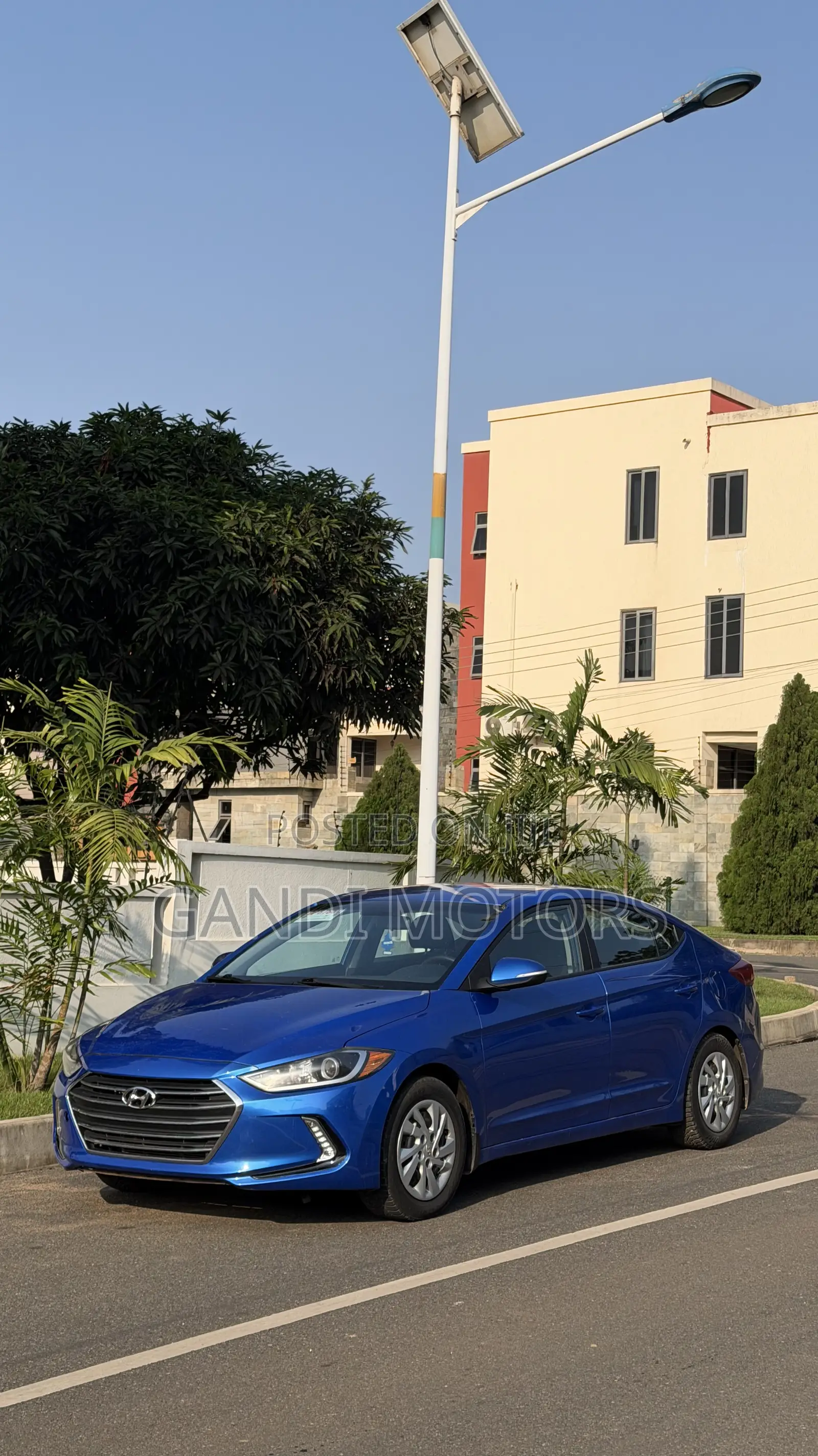 Hyundai Elantra ECO Sedan FWD (1.4L 4cyl 7A) 2017 Blue