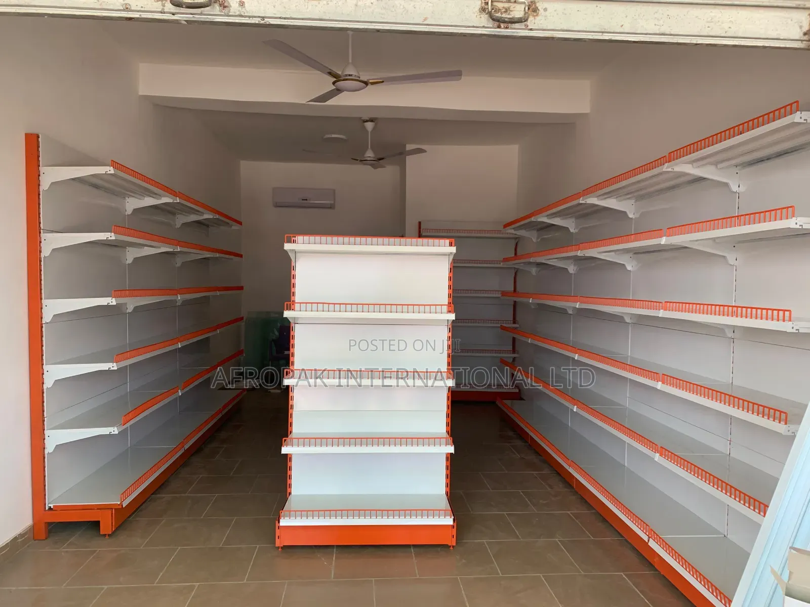 Retail Stores Supermarket Shelves