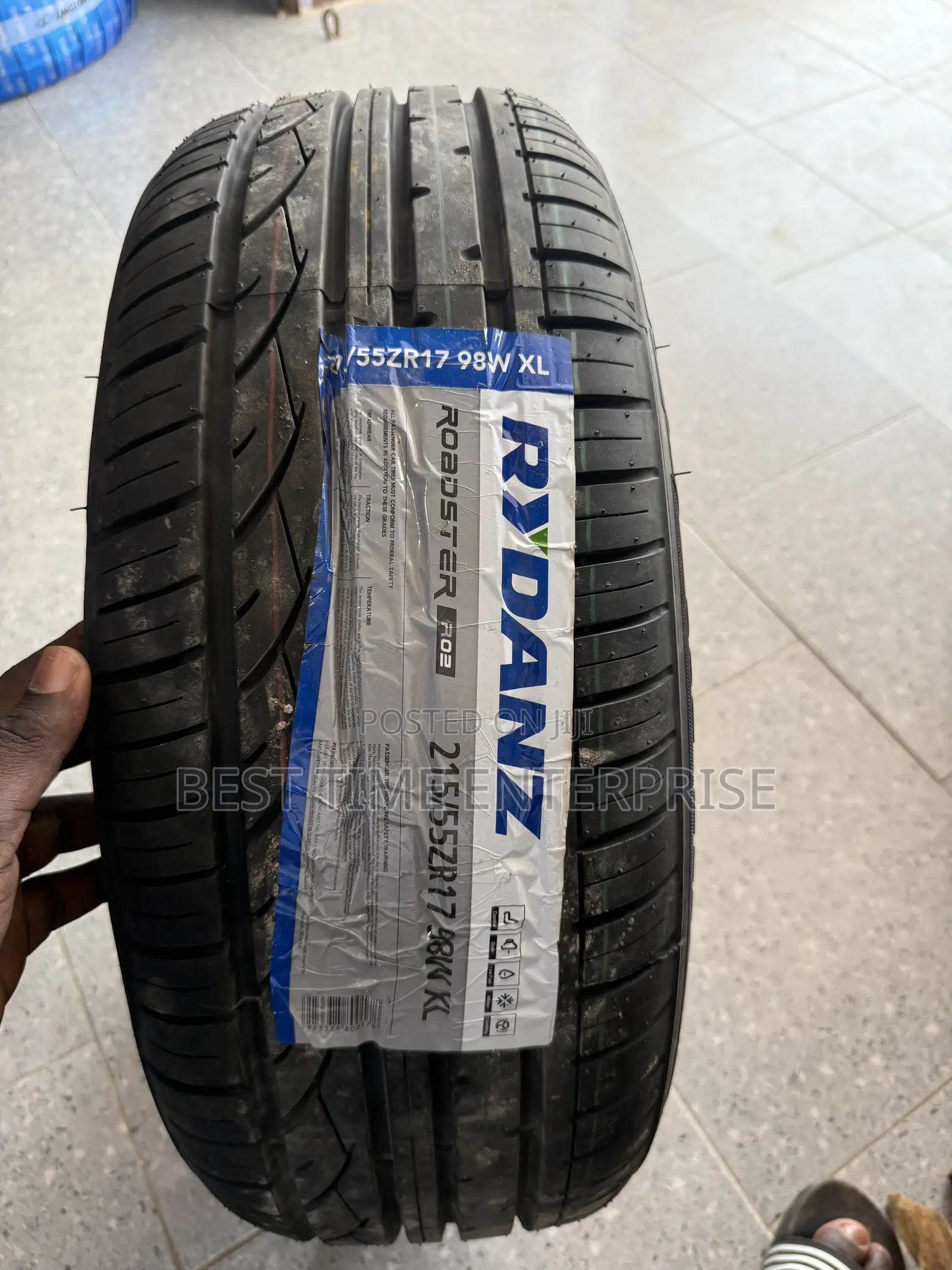 215/55 R17 Tyres Rydanz New