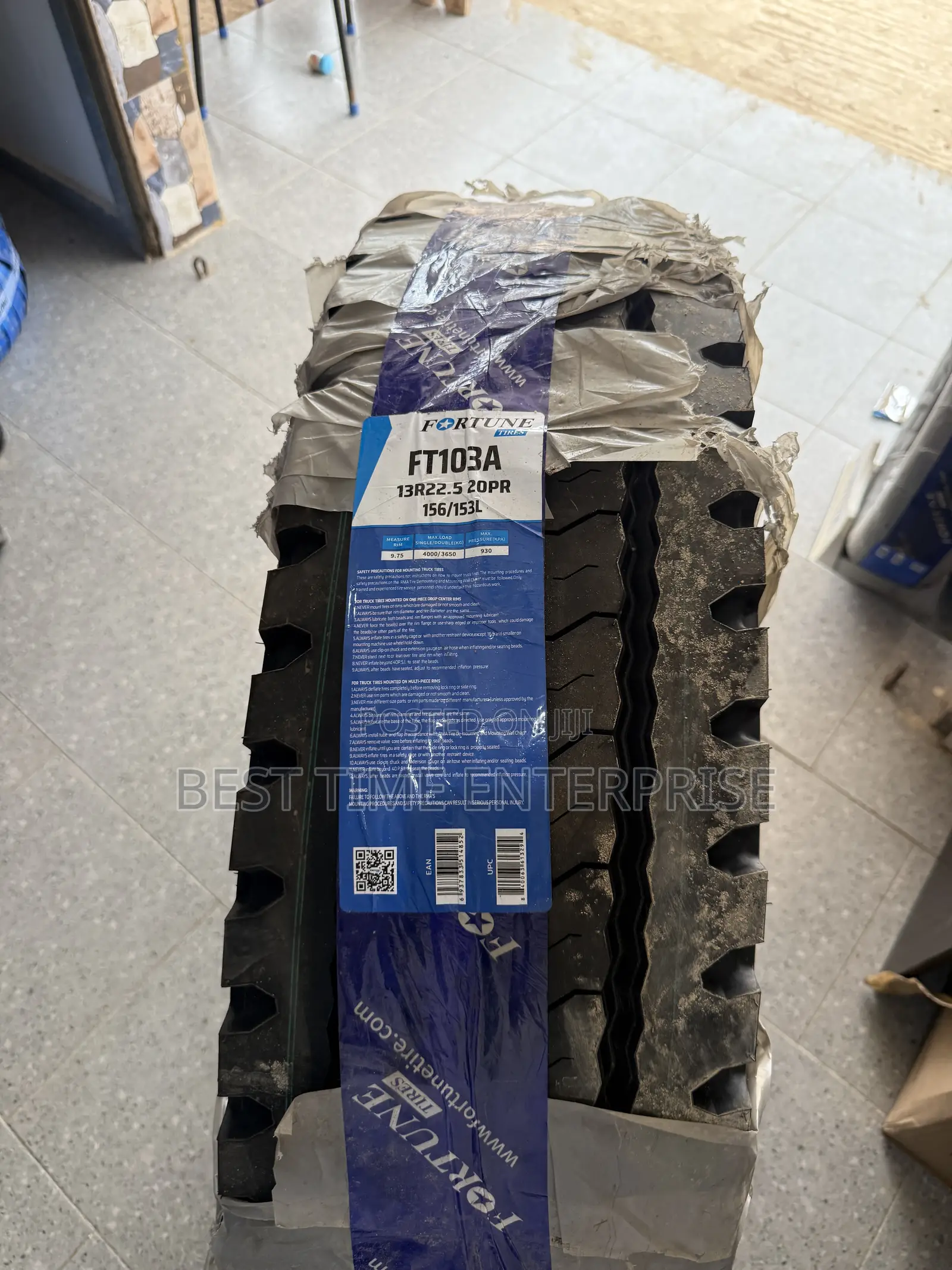 13 R22.5 Fortune Tyres New