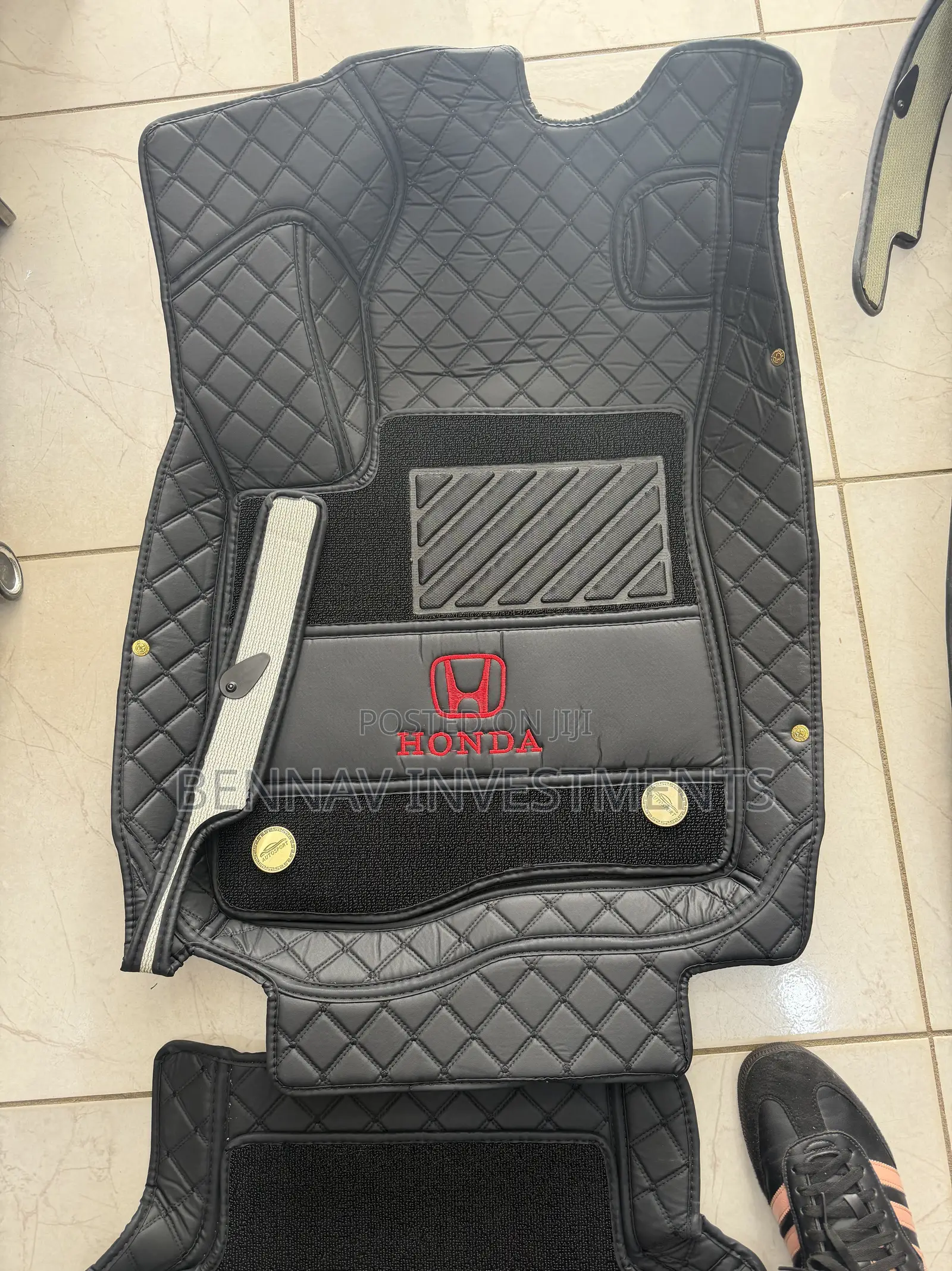 5D Premium Leather Floor Mat/Carpet for Honda CR-V 2023 to 2026
