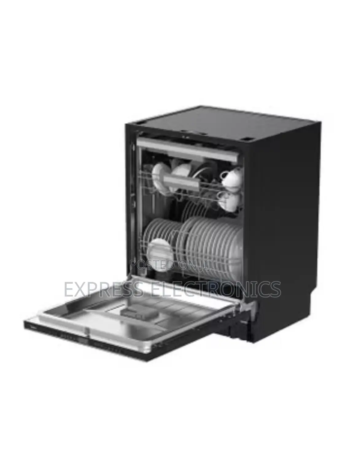 Quality Sleek Midea 14-Plate Built-in Smart Dishwasher WQP14-W7703L(B)