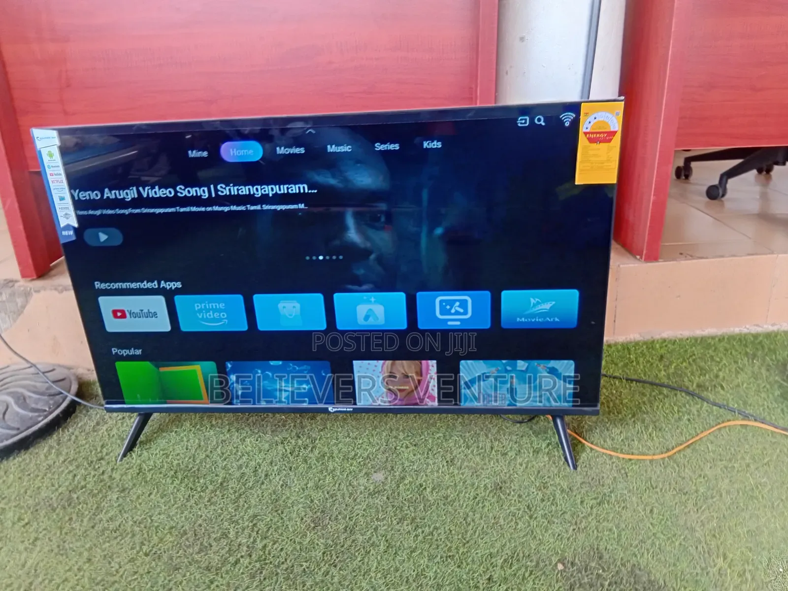 43 Inch Smart Android Television With Crystal Clear