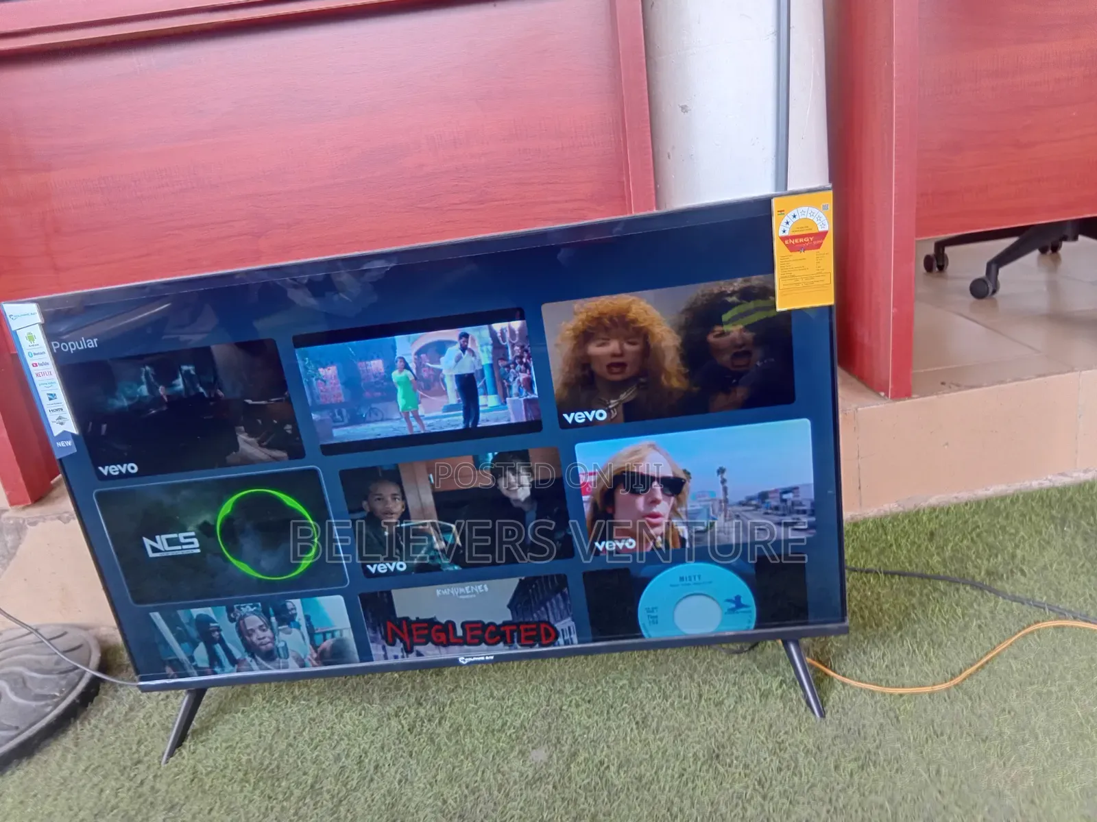 43 Inch Smart Android Television With Crystal Clear