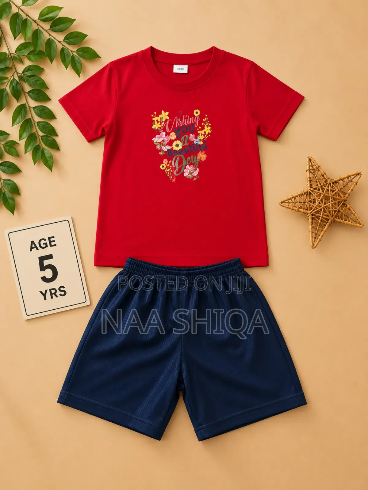5yrs- Girls - Casual Kids Clothing Set