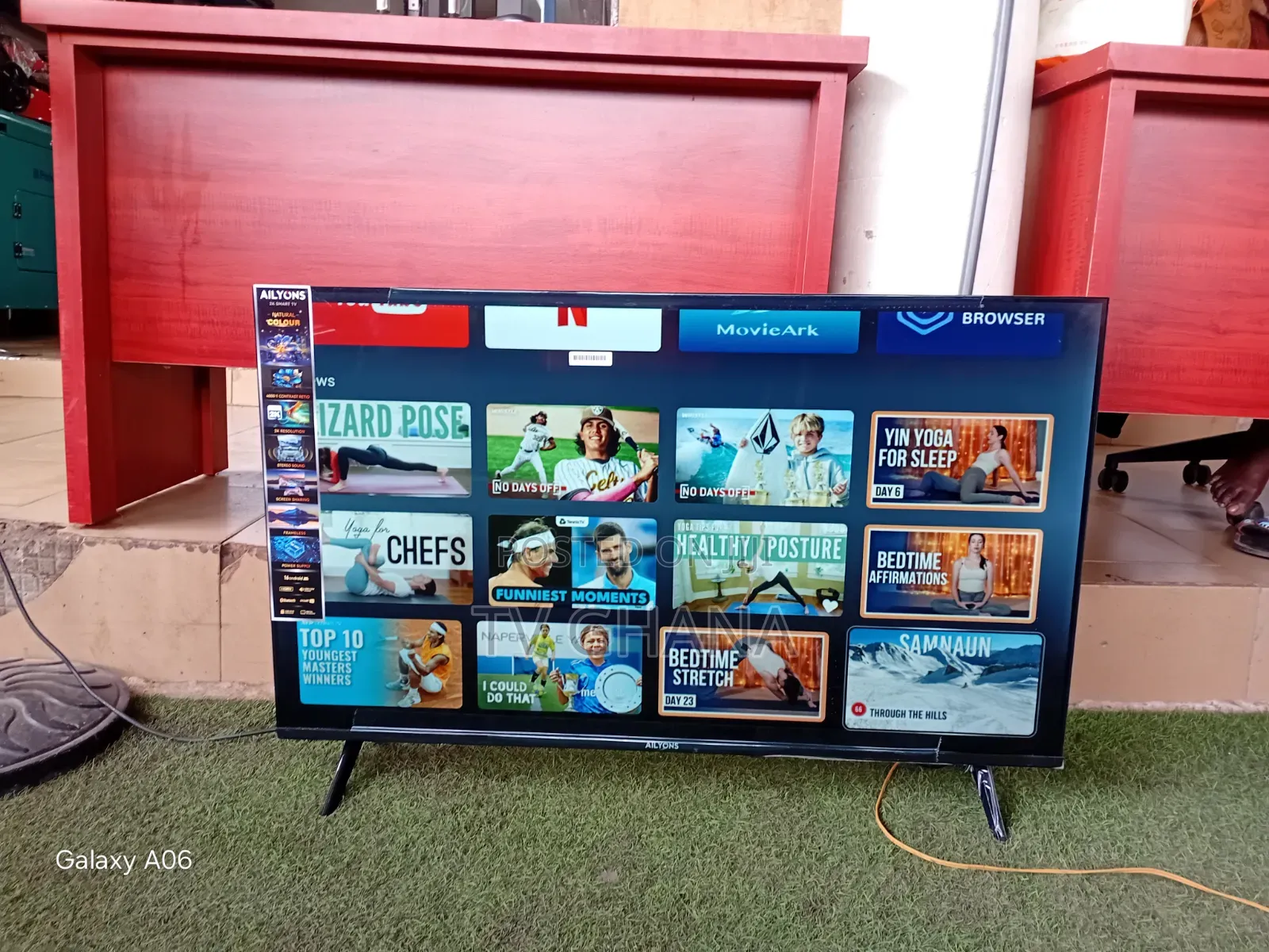 Ailyons 43 Inch Smart TV – Crystal Clear Entertainment Experience43