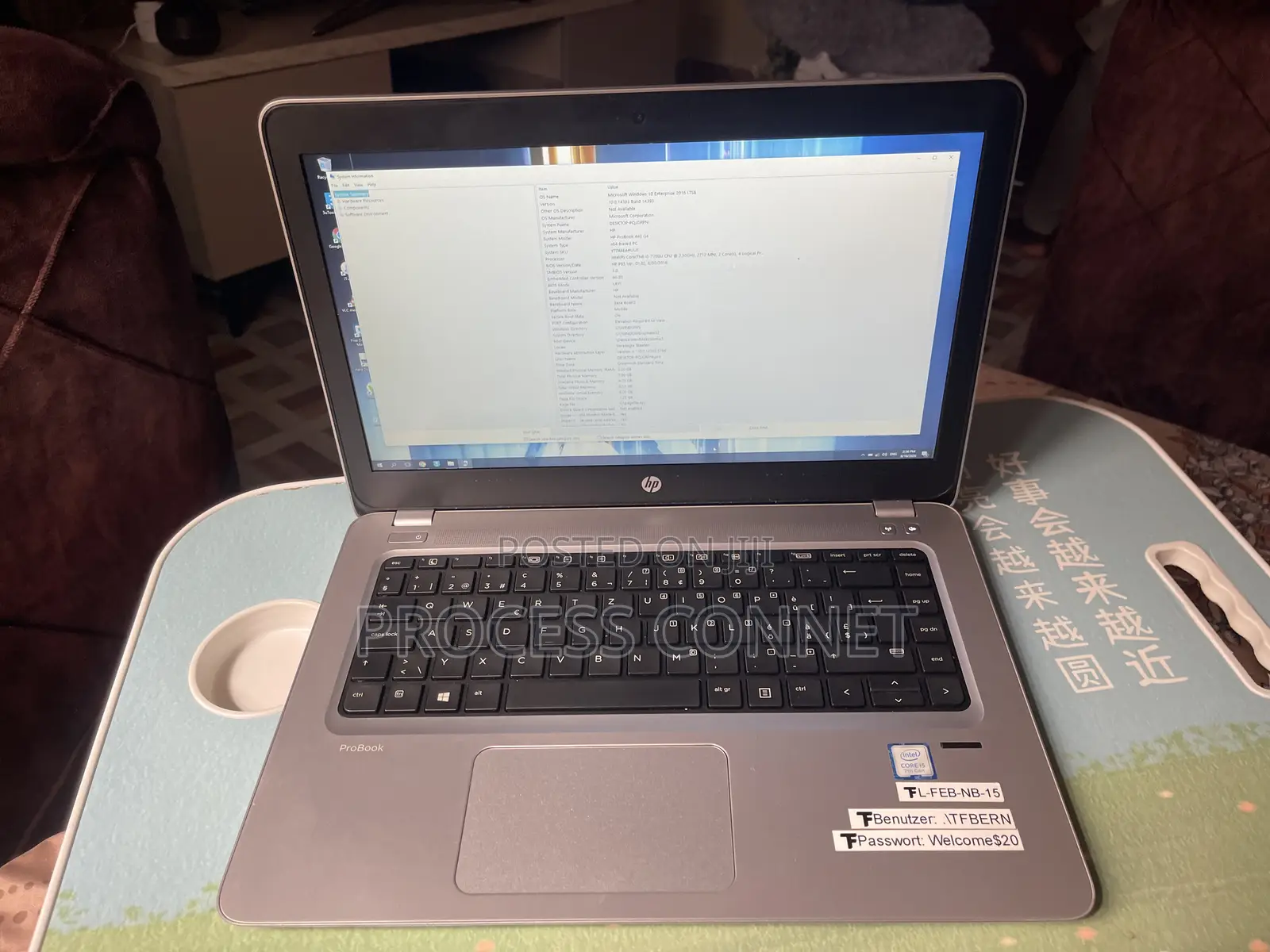 Laptop HP ProBook 440 G4 8GB Intel Core i5 SSD 256GB