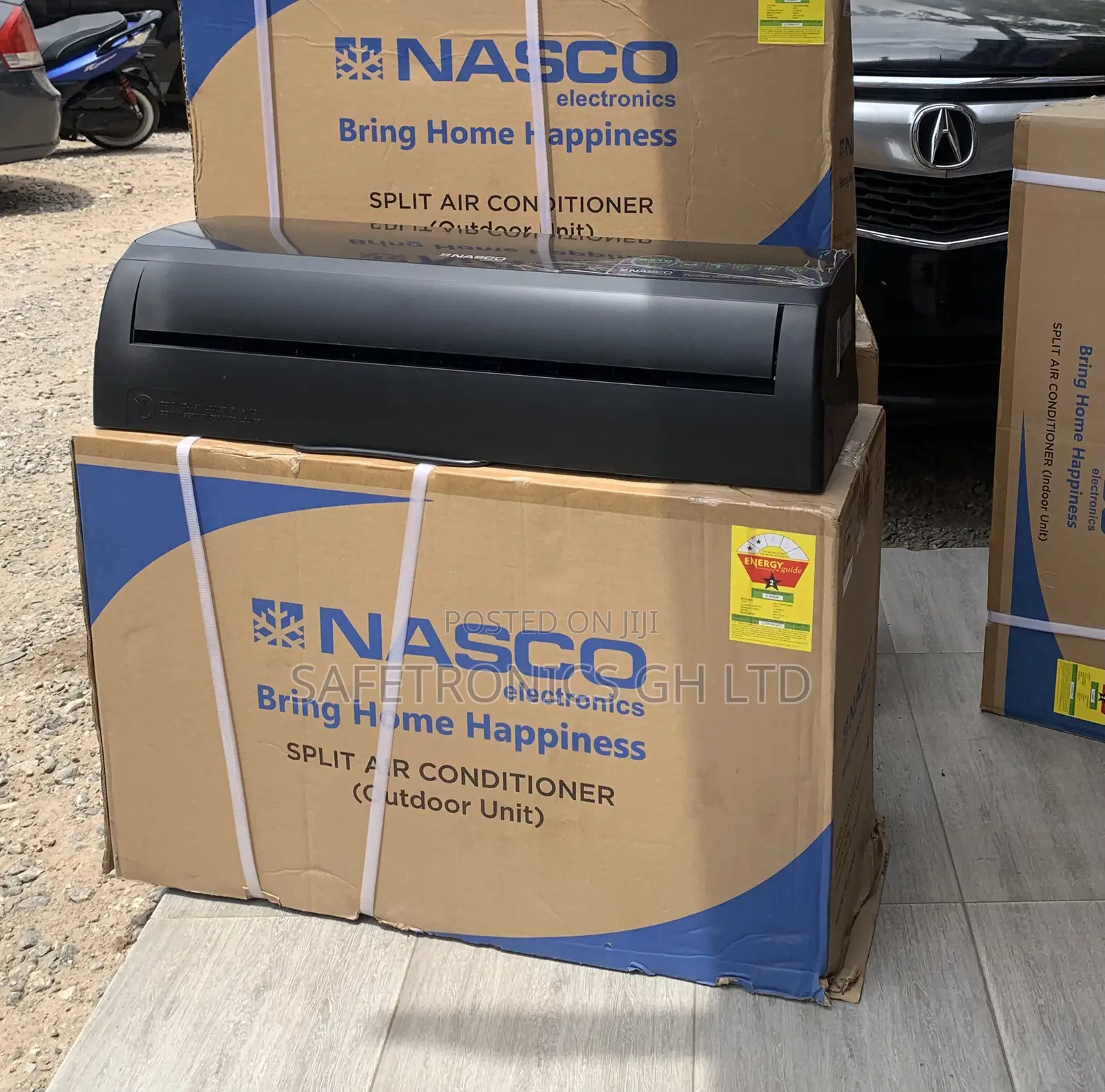 Durable Best Nasco 1.5HP Black Split Air Conditioner