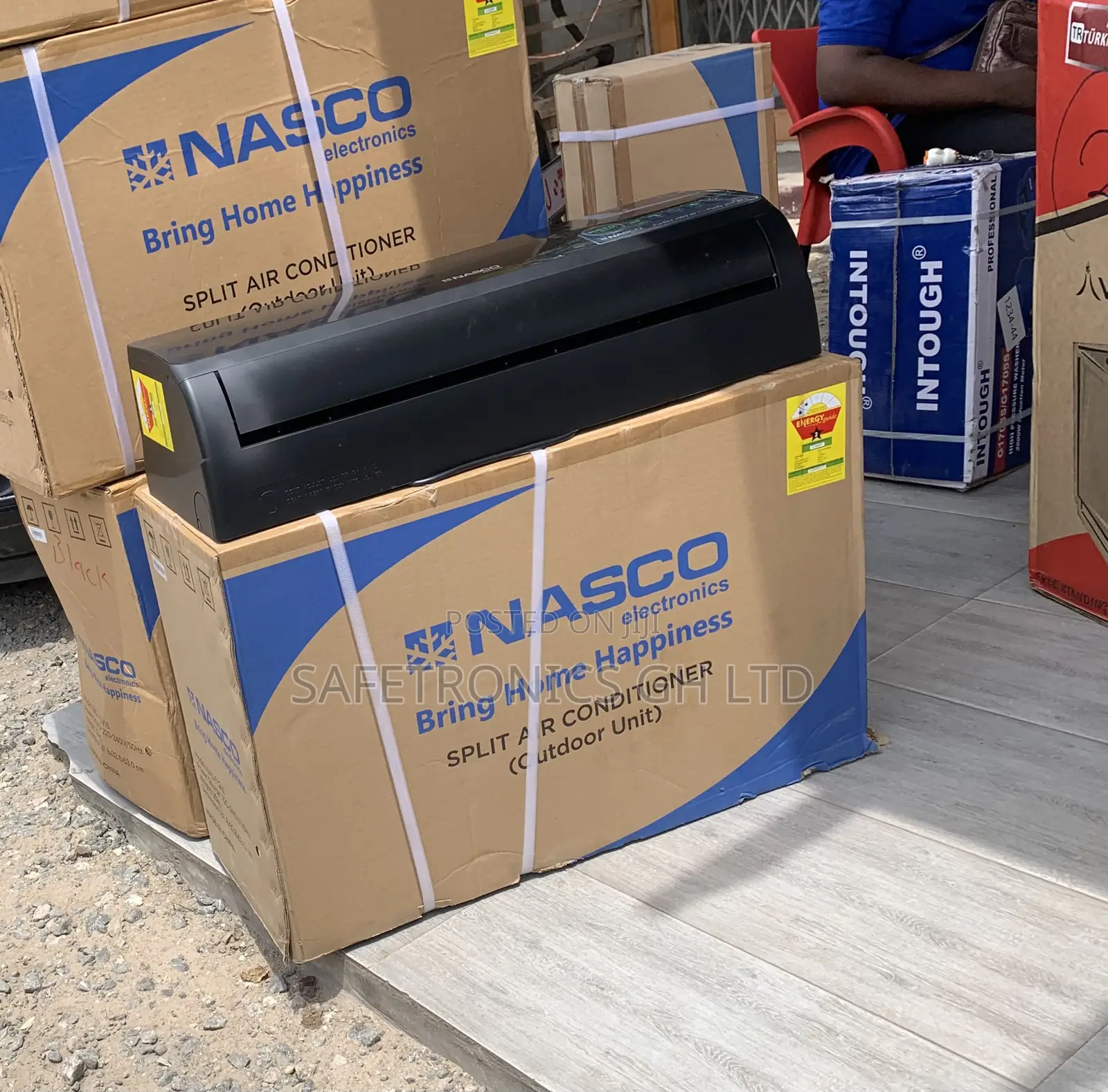 Durable Best Nasco 1.5HP Black Split Air Conditioner