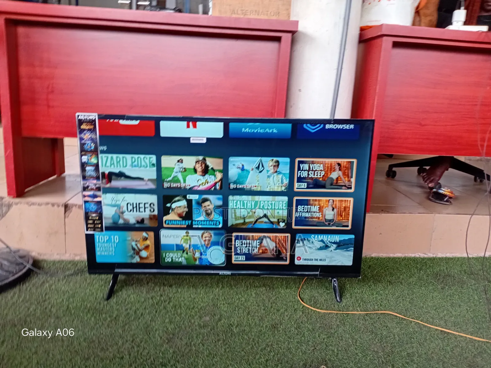 Ailyons 43 Inch Full HD Smart TV – Modern Design, Smart Performance43