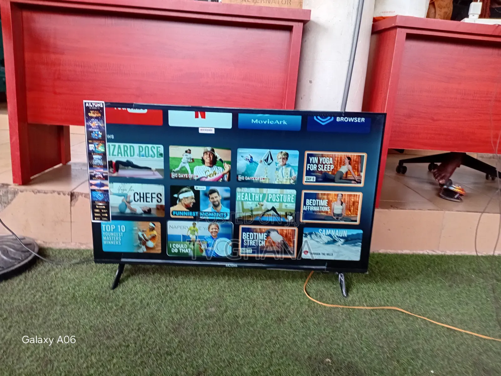 Ailyons 43 Inch Full HD Smart TV – Modern Design, Smart Performance43