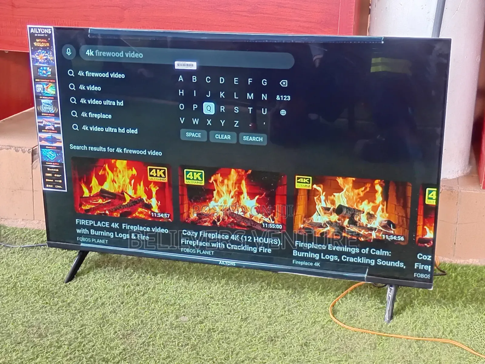 ALLYONS 43-Inch Smart TV – Home Entertainment