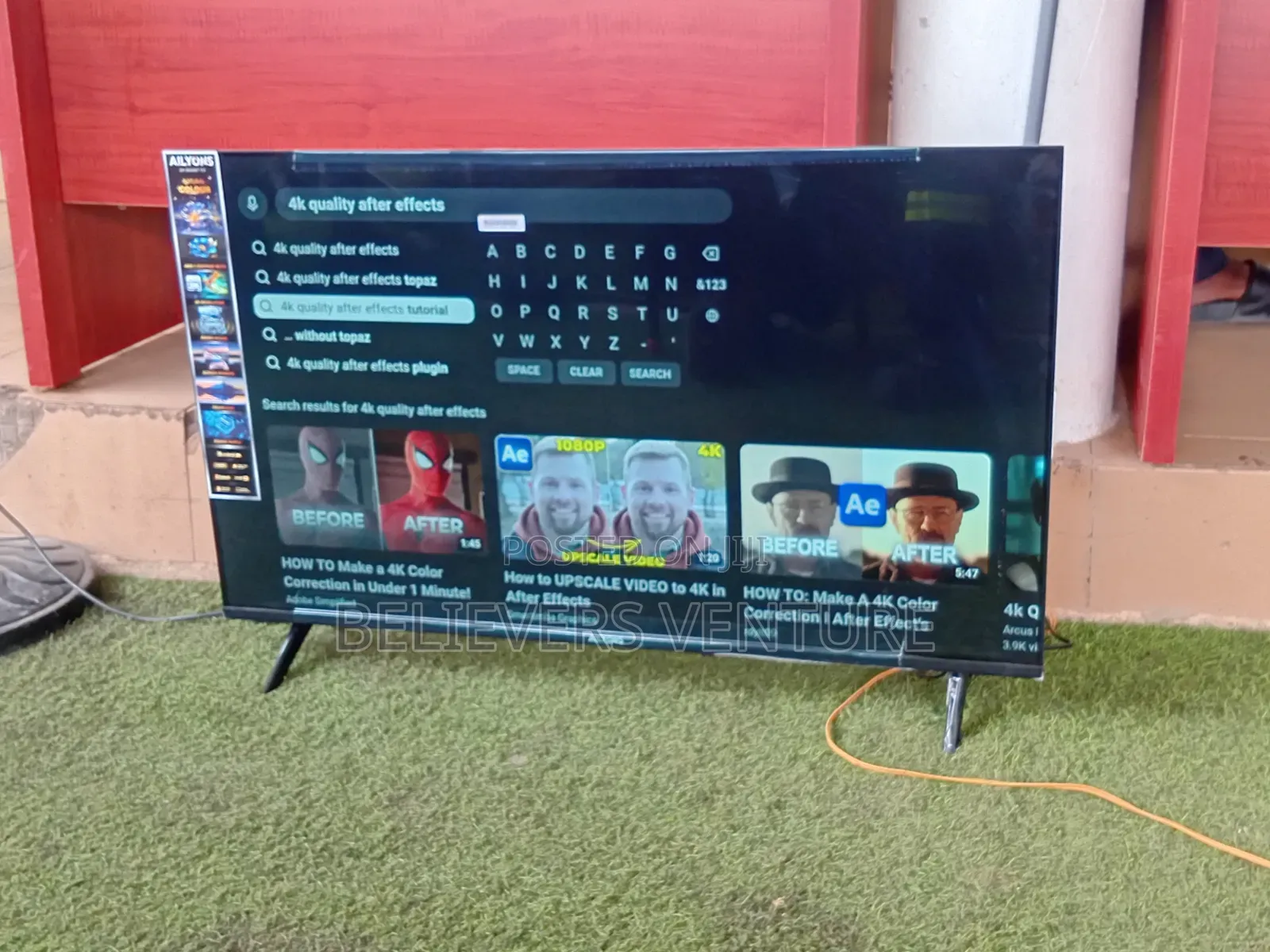 ALLYONS 43-Inch Smart TV – Home Entertainment