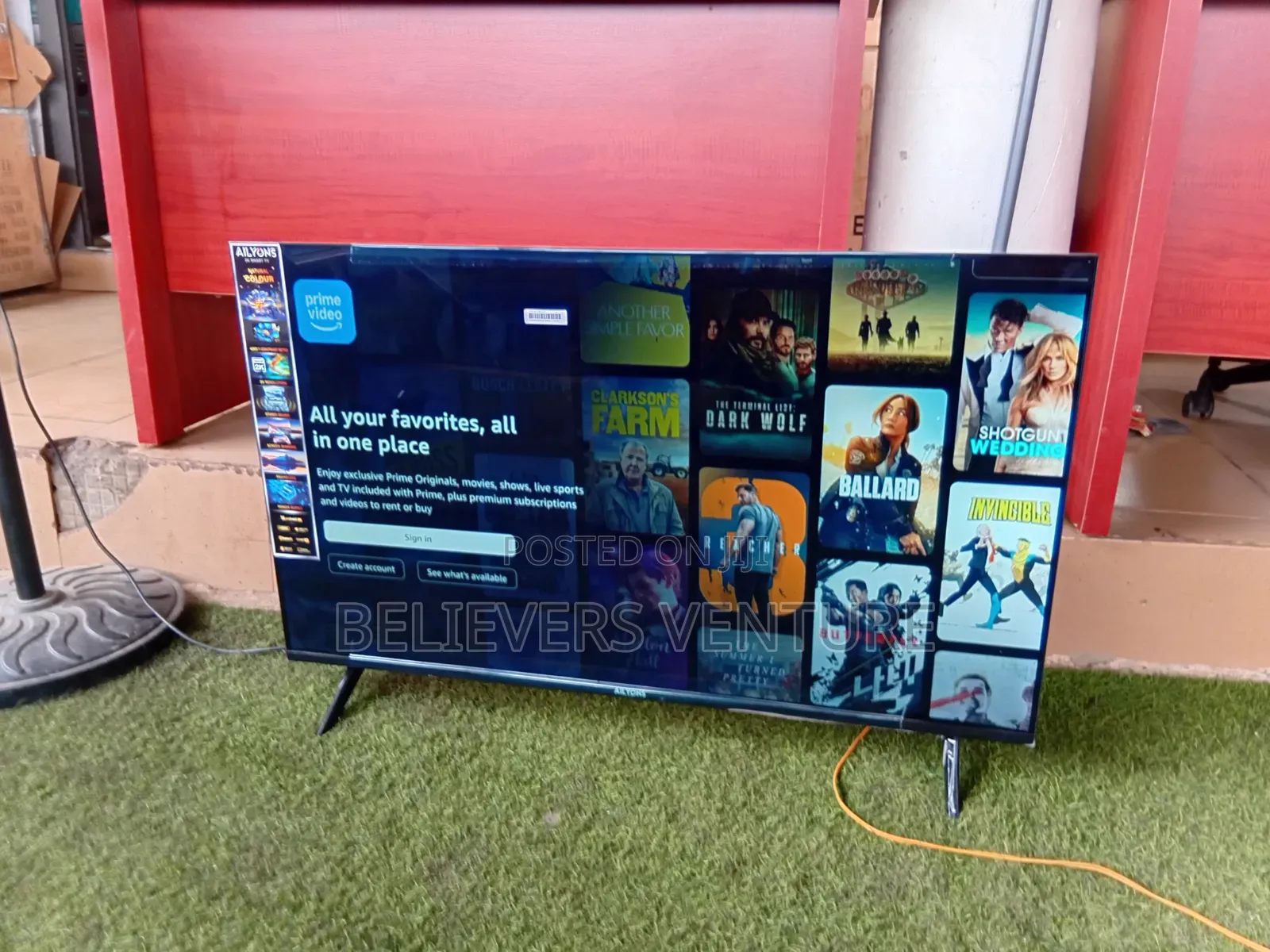 ALLYONS 43-Inch Smart LED Television – Crystal Clear