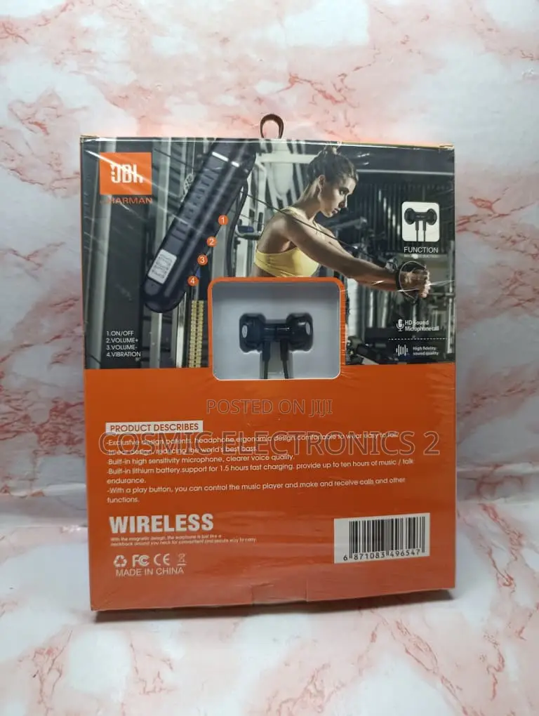 JBL NE0-13 Comfortable Wireless Neckband Earphones