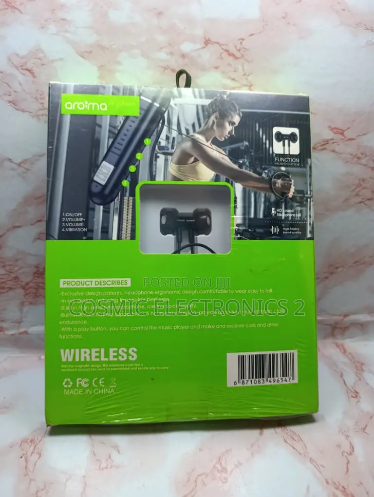 Oraimo NE-014 Comfortable Wireless Neckband Earphones