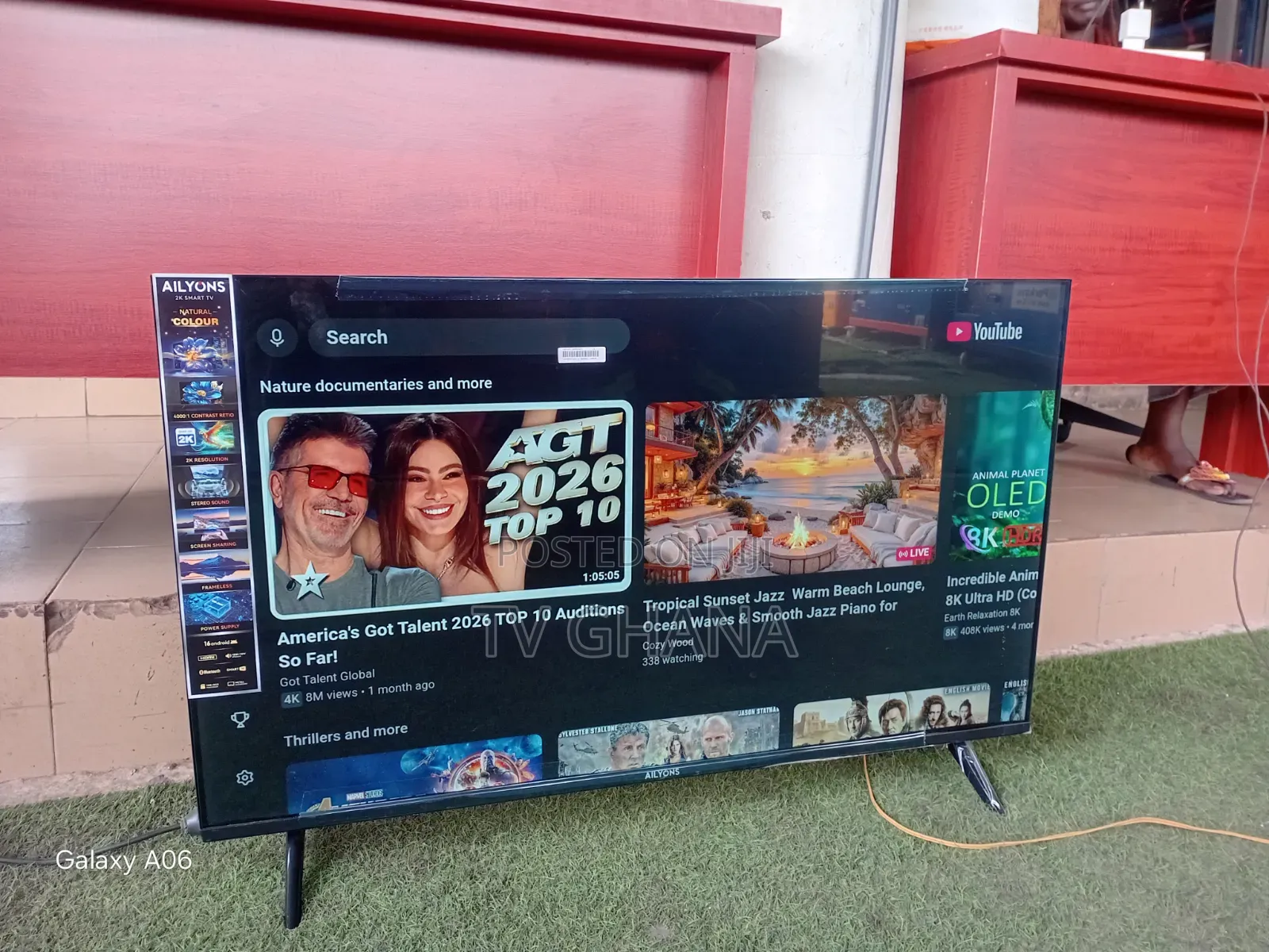 Ailyons 43 Inch Smart TV With Remote Control – Ready for 43tv