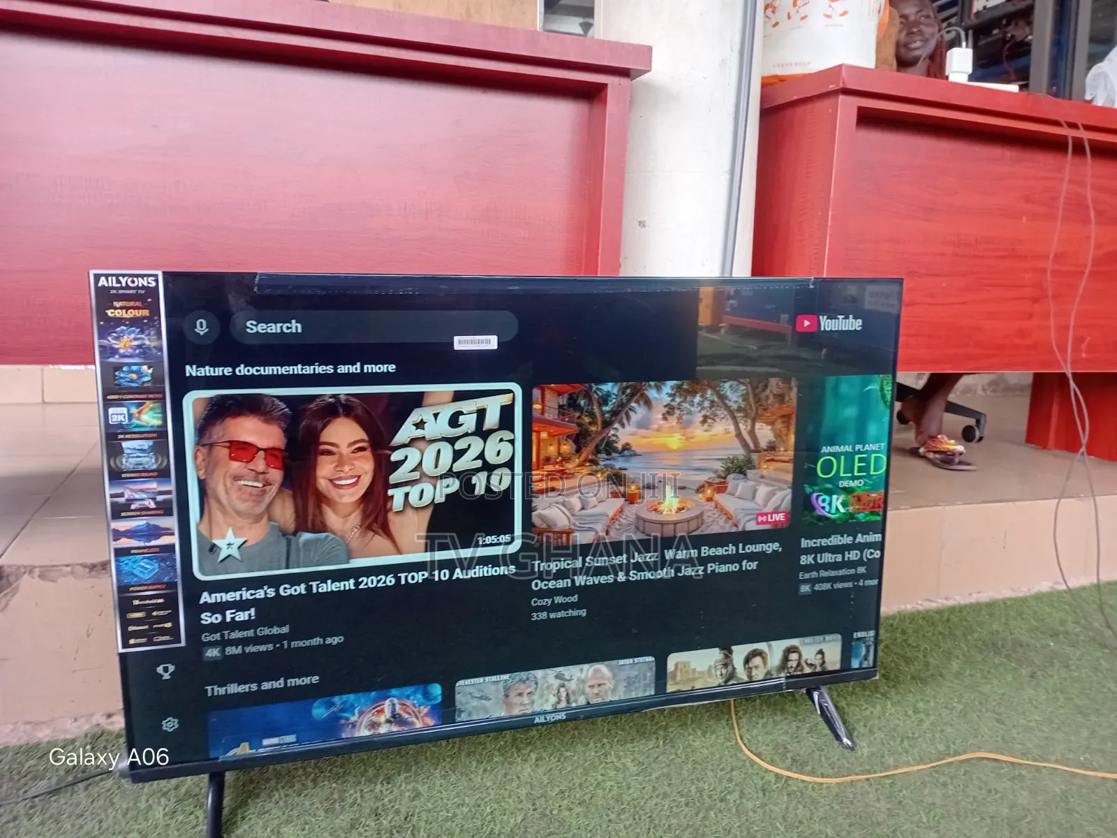 Ailyons 43 Inch Smart TV With Remote Control – Ready for 43tv