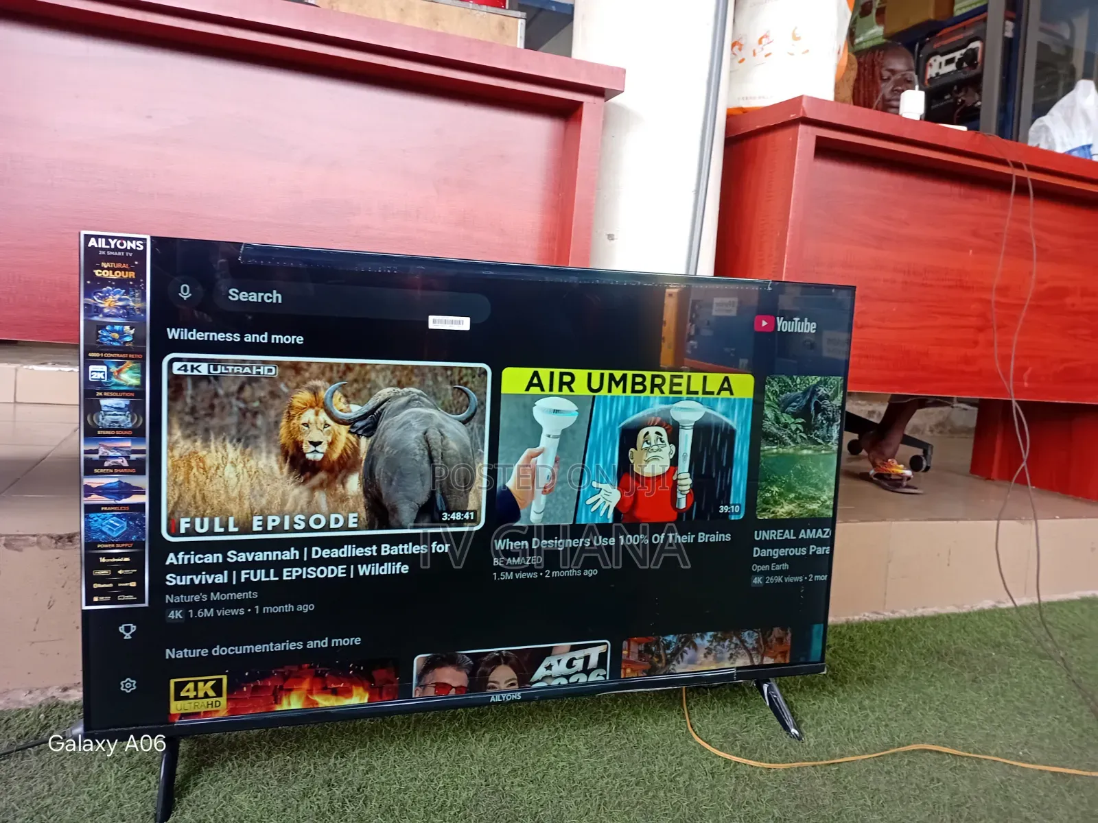 Ailyons 43 Inch Smart TV – Sleek Design With Powerful Features43