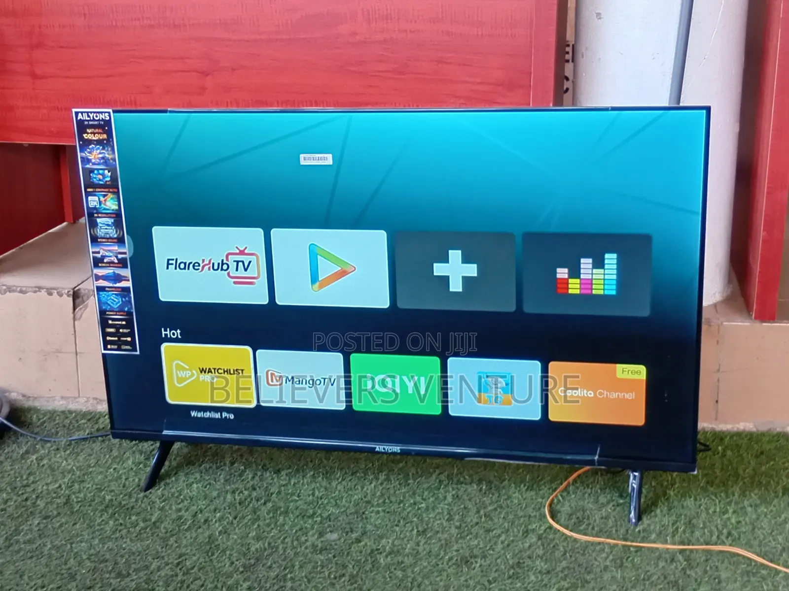 ALLYONS 43" Smart TV – Powerful Sound Vivid Picture