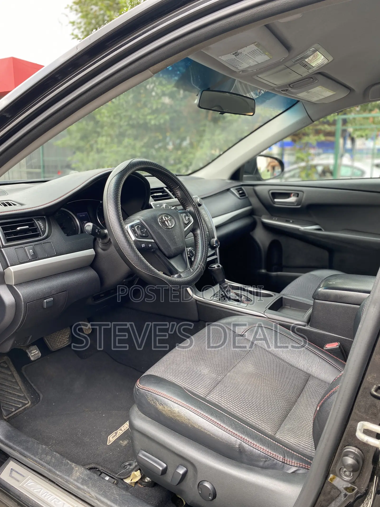 Toyota Camry SE 4dr Sedan (2.5L 4cyl 6A) 2017 Black