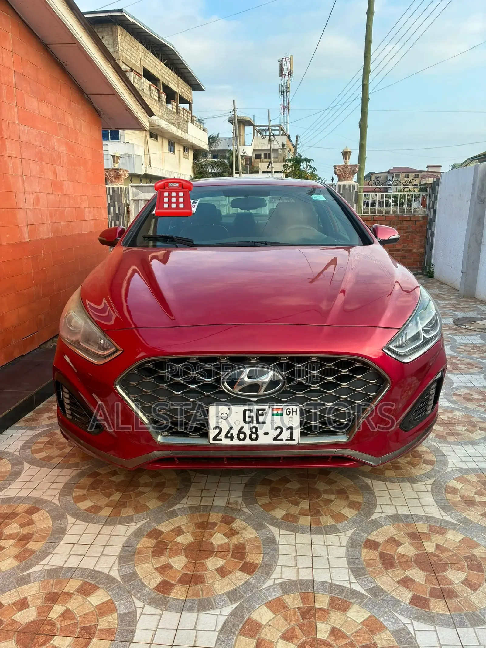 Hyundai Sonata Limited 2.0T 2018 Red