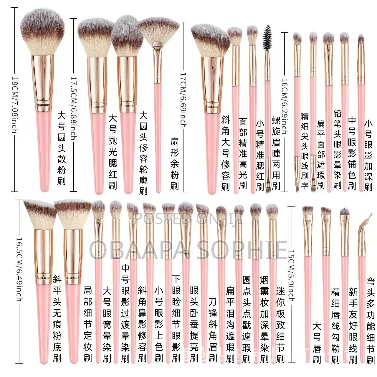 Professional Makeup Brushes