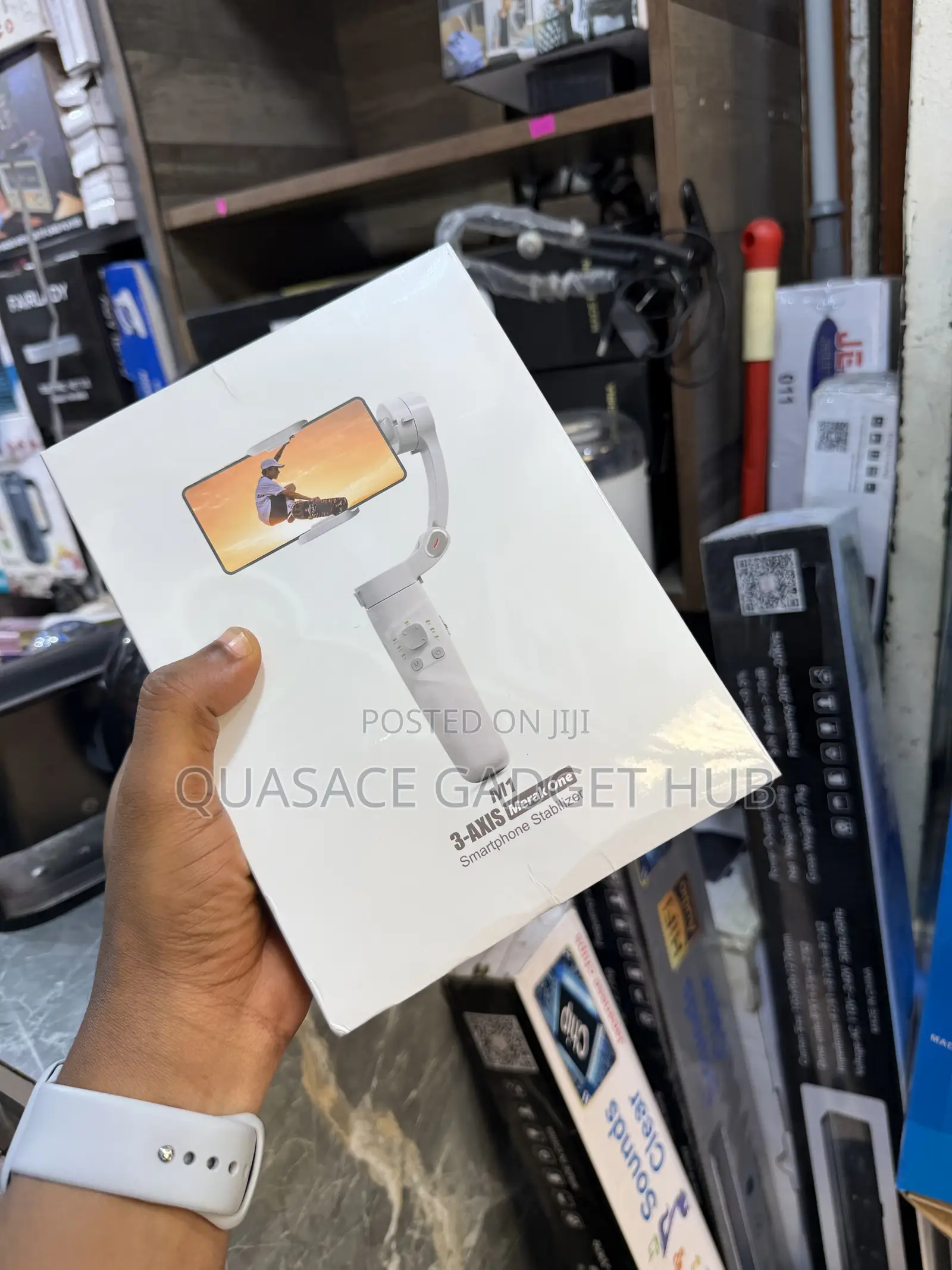 M1 3-Axis Gimbal Smartphone Stabilizer