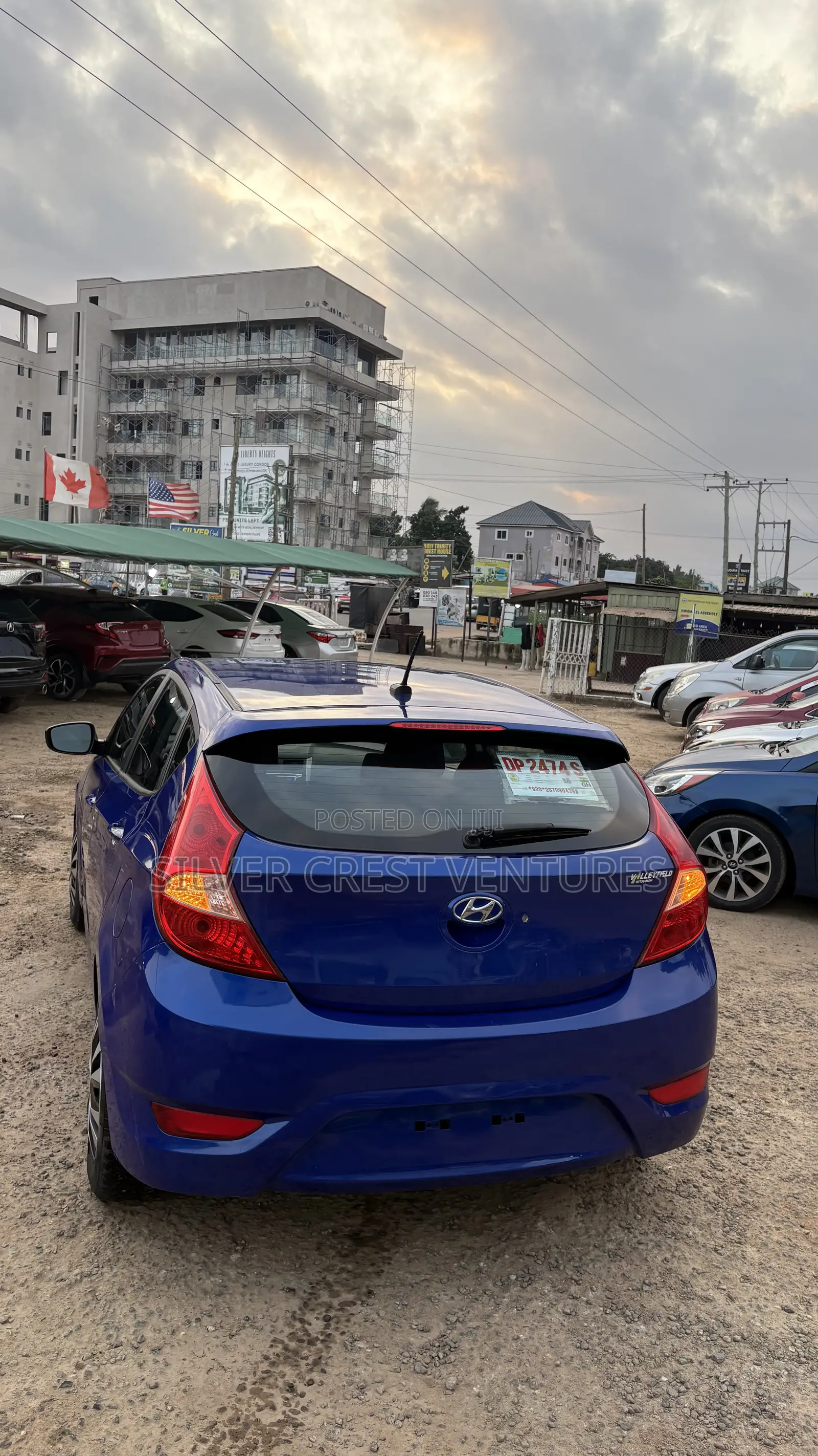 Hyundai Accent SE Hatchback 2017 Blue