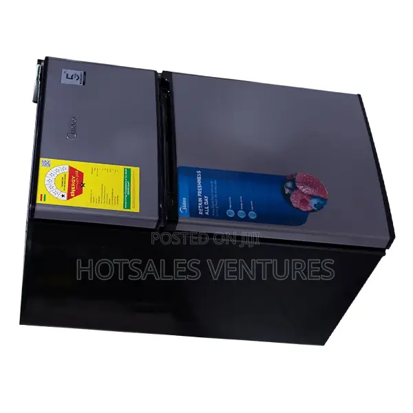 DURABLE Midea 87 LTRS Double Door Table Top Fridge - MDRT134FGN50