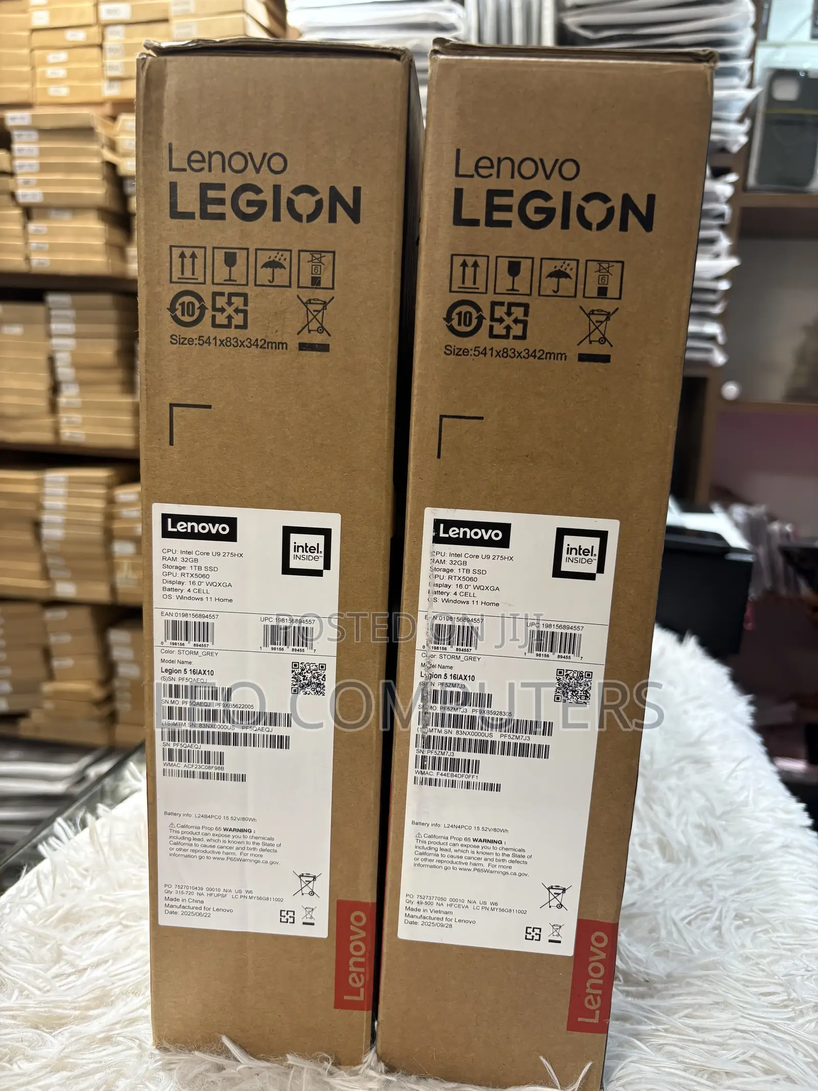 New Laptop Lenovo Legion 5 32GB Intel Core Ultra 9 SSD 1T