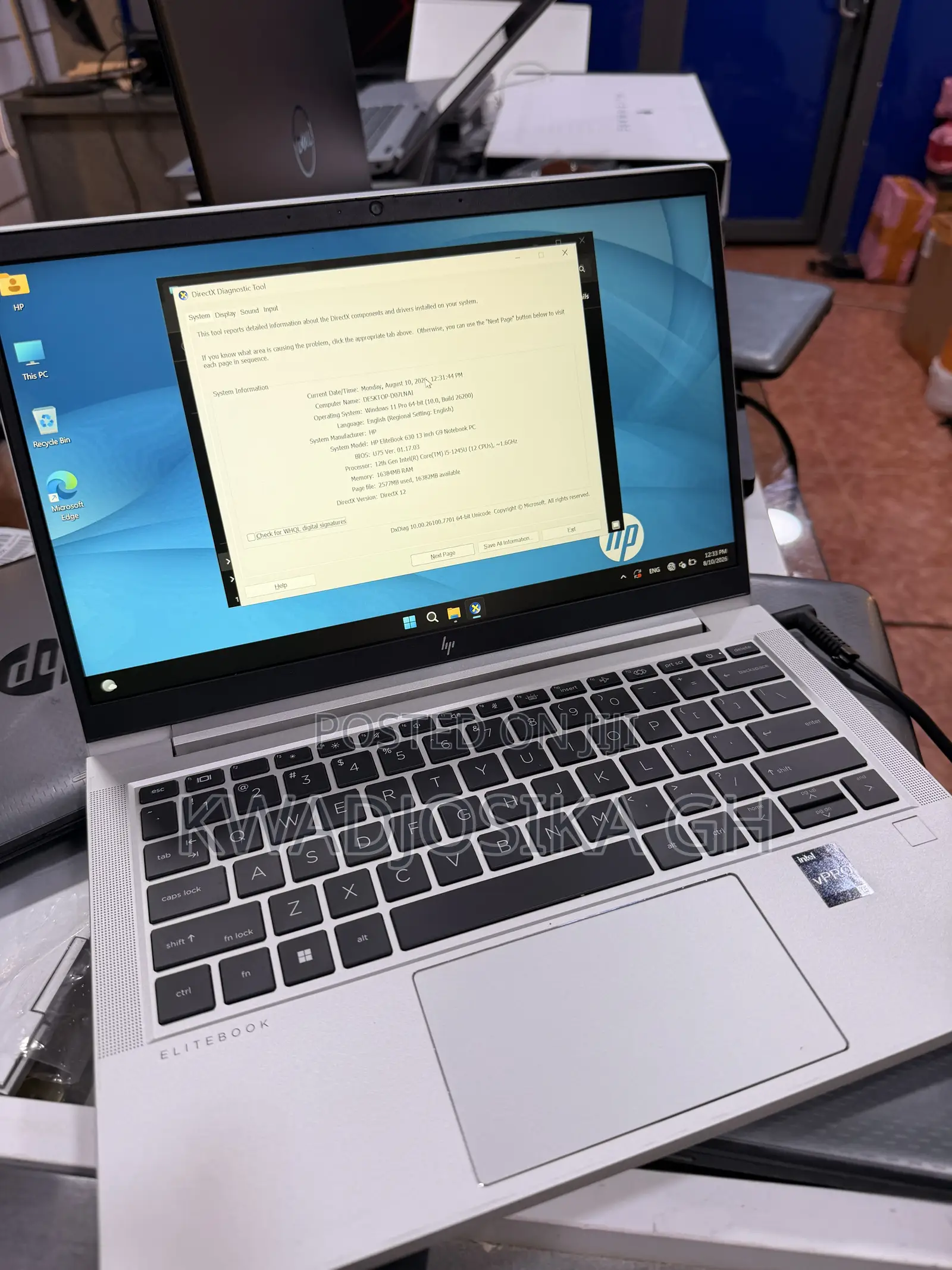 Laptop HP EliteBook 640 G9 16GB Intel Core i5 SSD 256GB