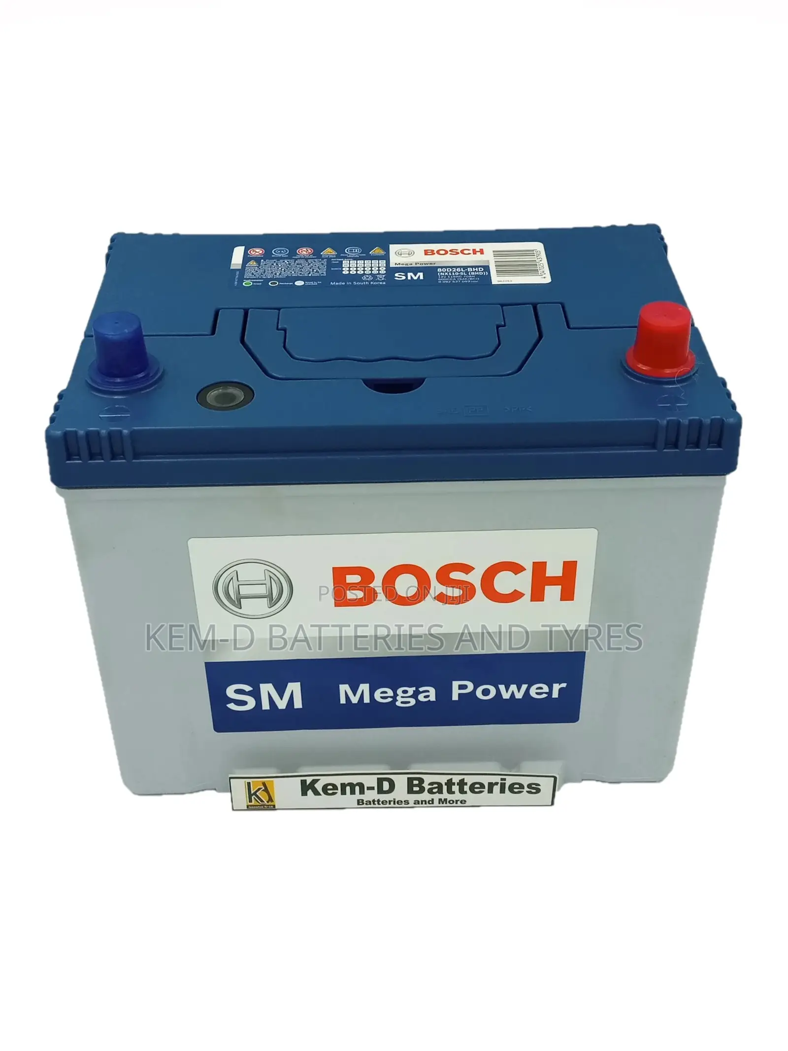 Original Bosch Battery - Free Delivery