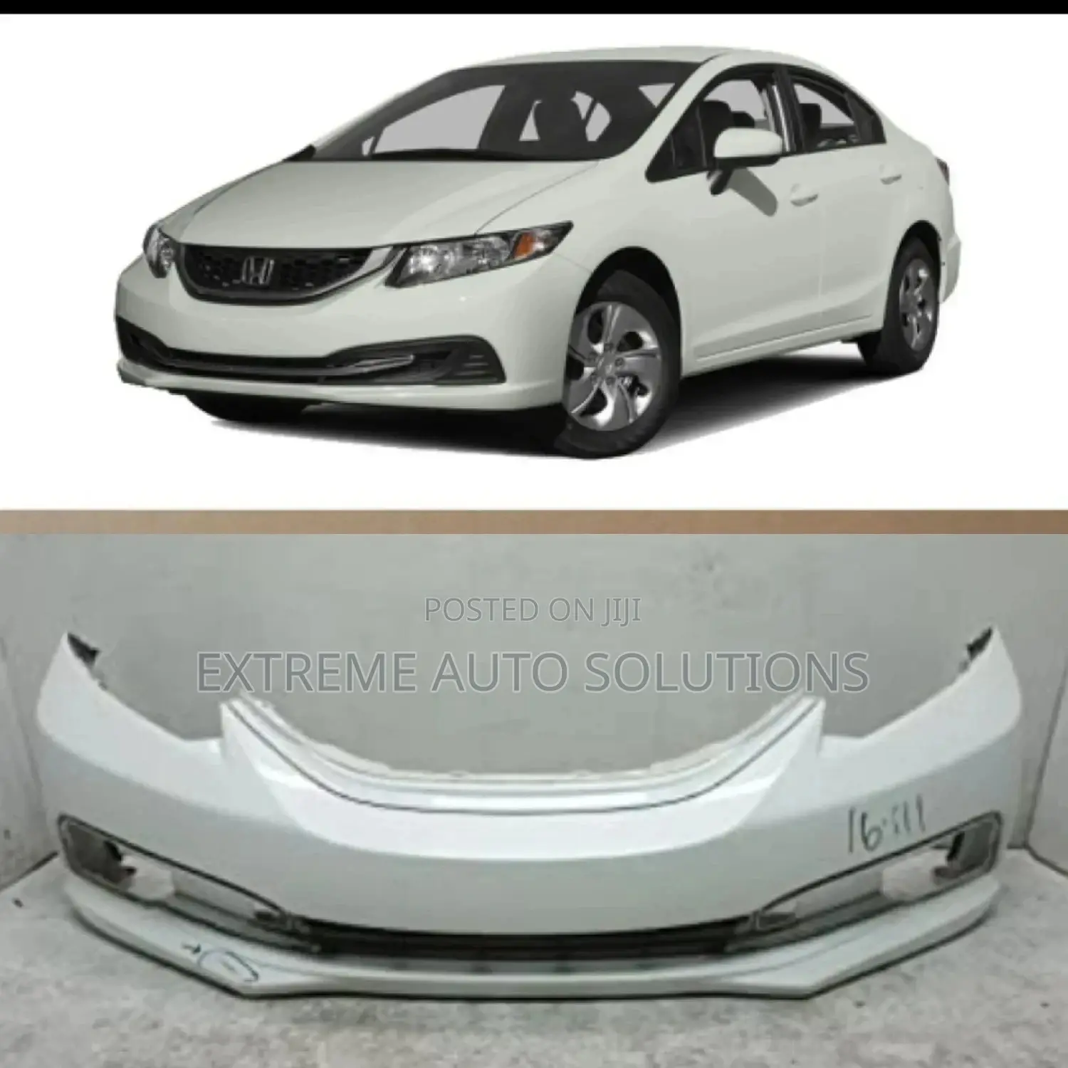 Civic 2014 Front Bumper