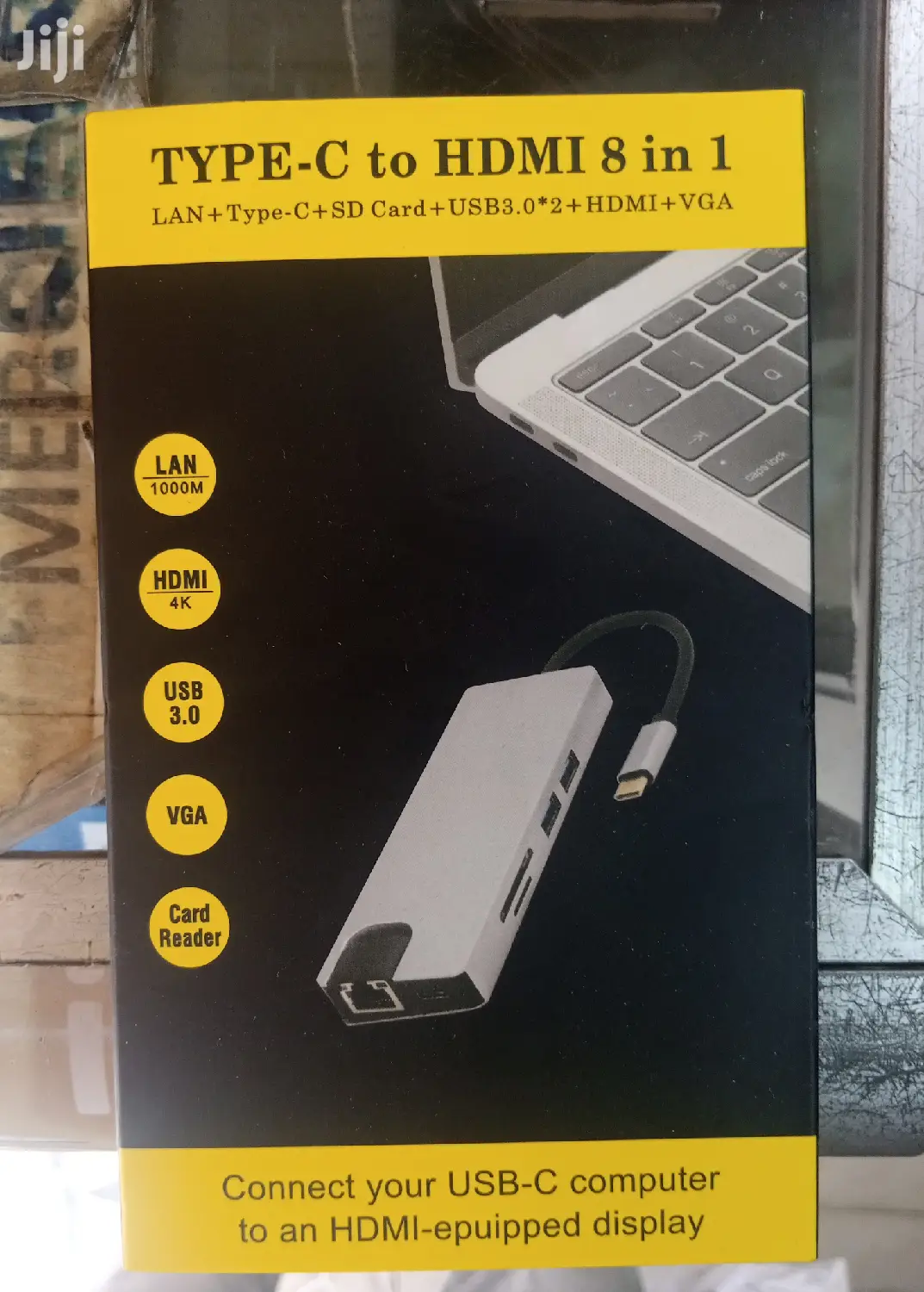Type C 8 In 1 Converter
