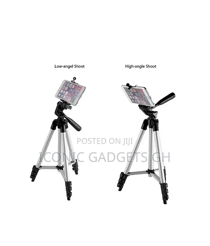 Portable Tripod Stands With Phone Holders