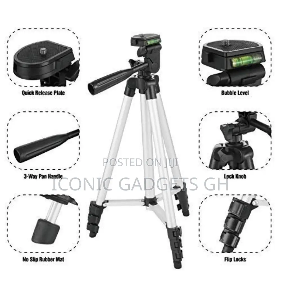 Portable Tripod Stands For Phones And Camera's.