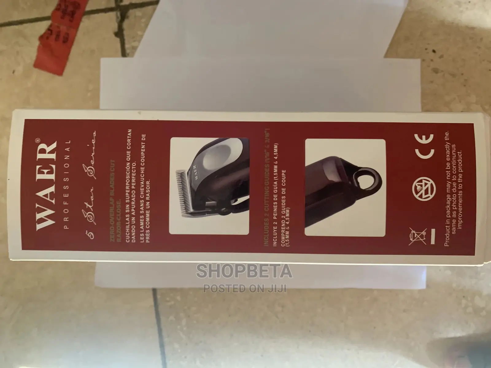 Waer Professional Cordless Clipper