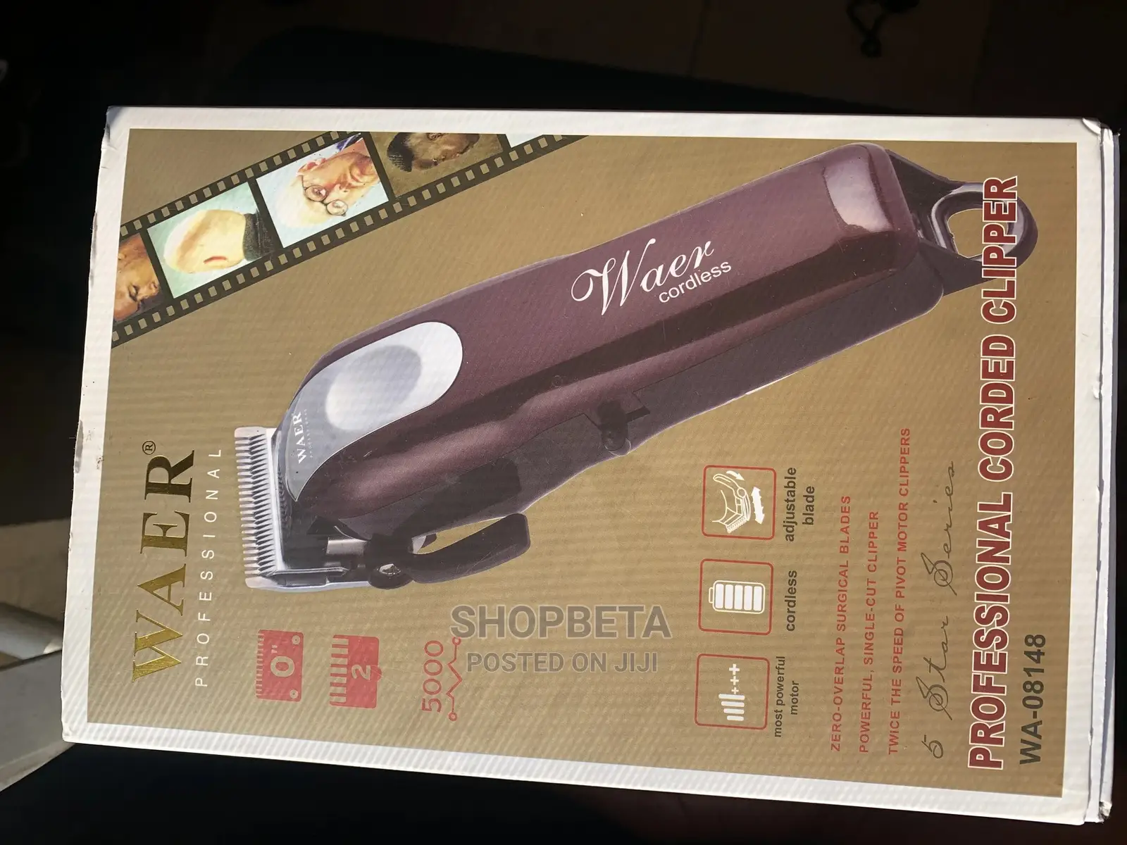 Waer Professional Cordless Clipper