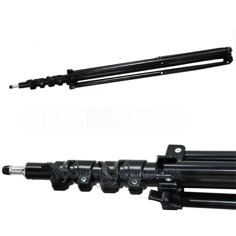 2.8m Heavy Duty Spring Cushioned Light Stand