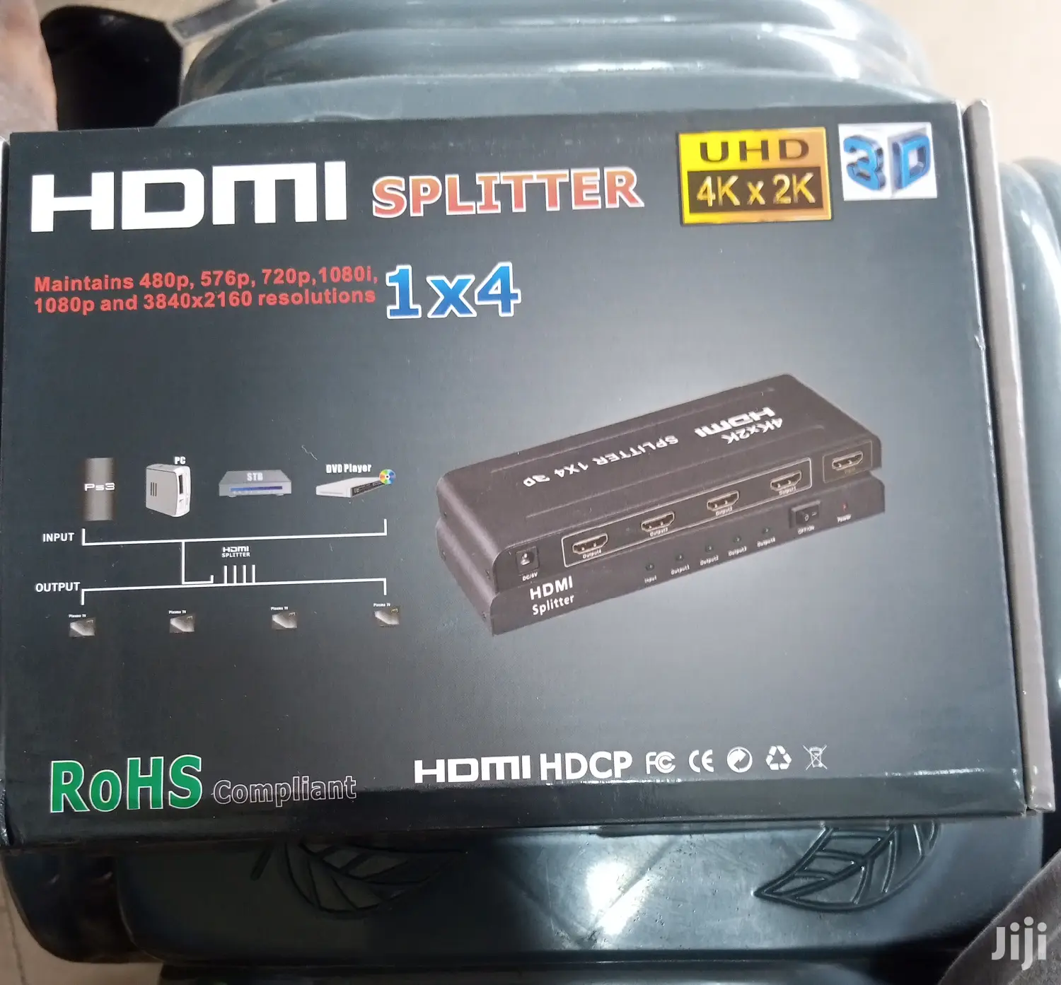 4k 4 Port Splitter