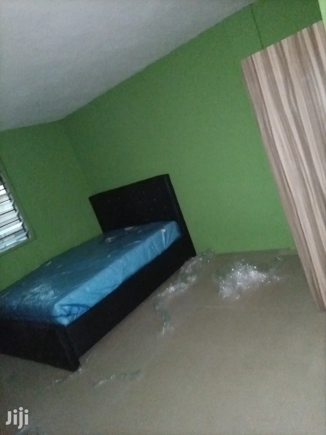 Black Bed With Matress. Promotion
