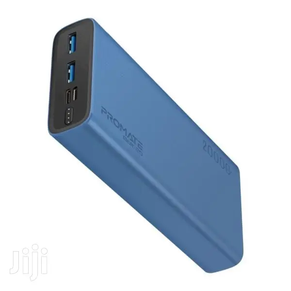 Promate Bolt-20 Compact Smart Charging Power Bank+USB Output