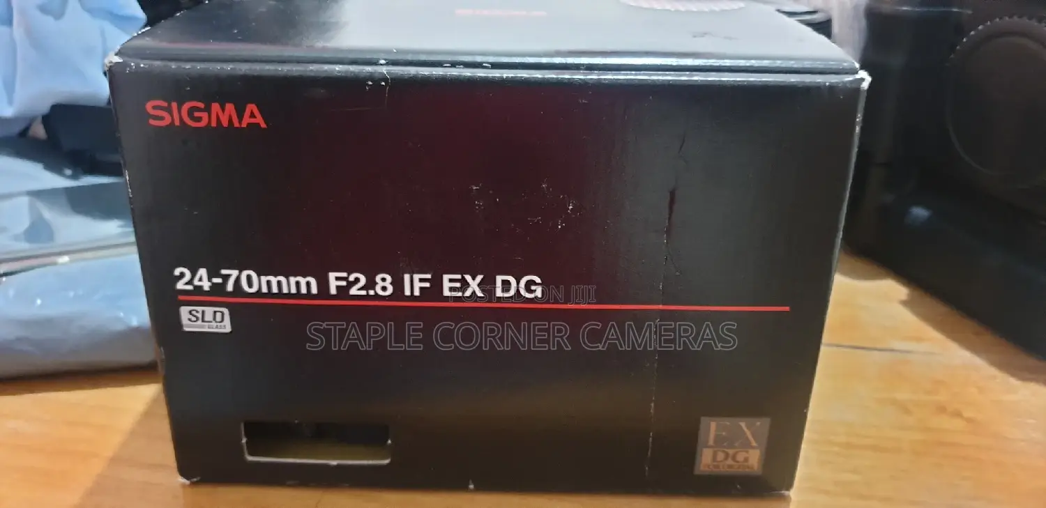 Sigma 24-70mm F2.8 If Ex Dg Lens Canon Fit