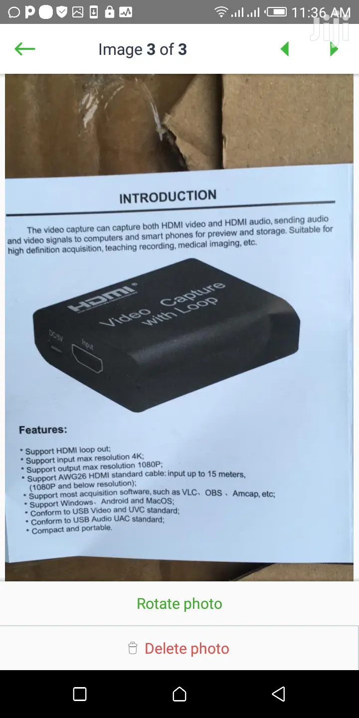 HDMI Video Capture Card 4k