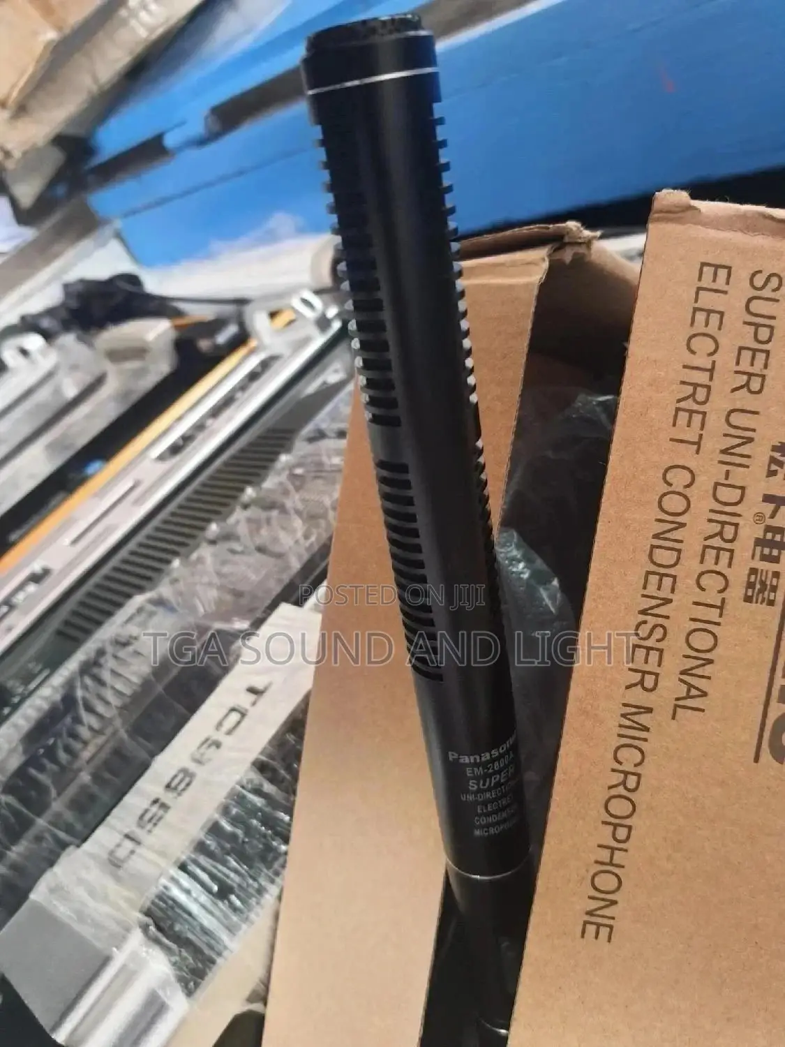 Panasonic Em-2800 Super Uni Directional Microphone Shotgun