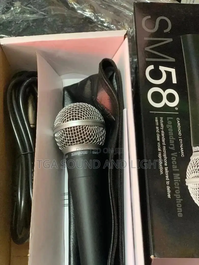 Shure Sm58-cn Moving Coil Vocal Mic With 25" Xlr Cable
