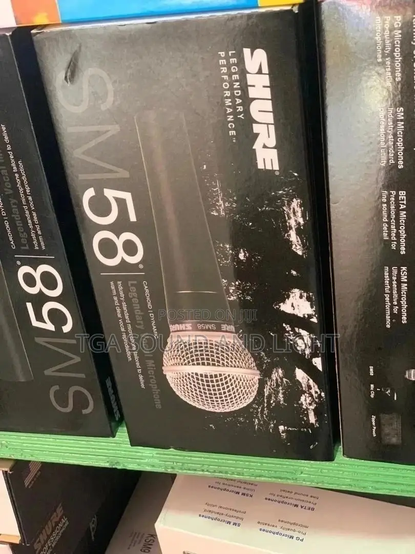 Shure Sm58-cn Moving Coil Vocal Mic With 25" Xlr Cable