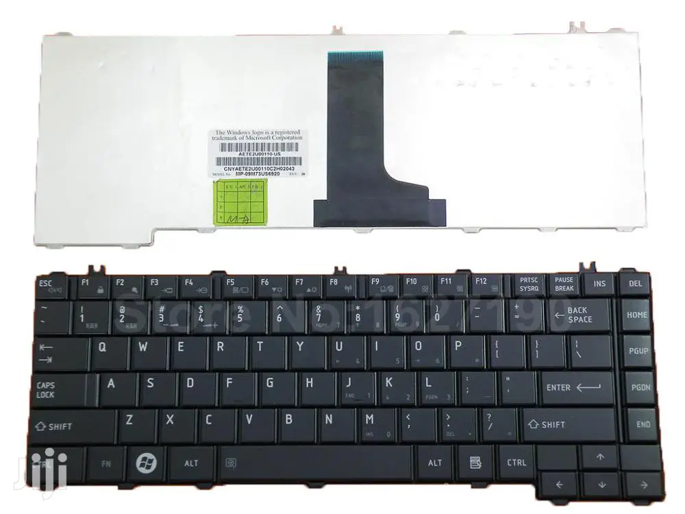 Toshiba Satellite C600 C640 L600 L640 L640D Keyboard