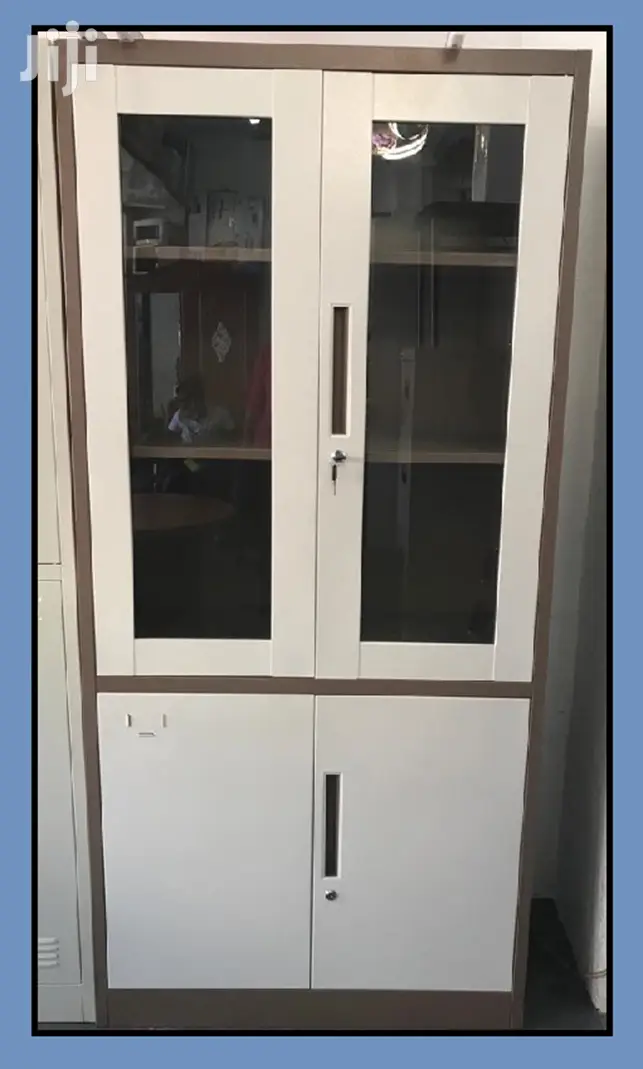 Double Door Glass Cabinet
